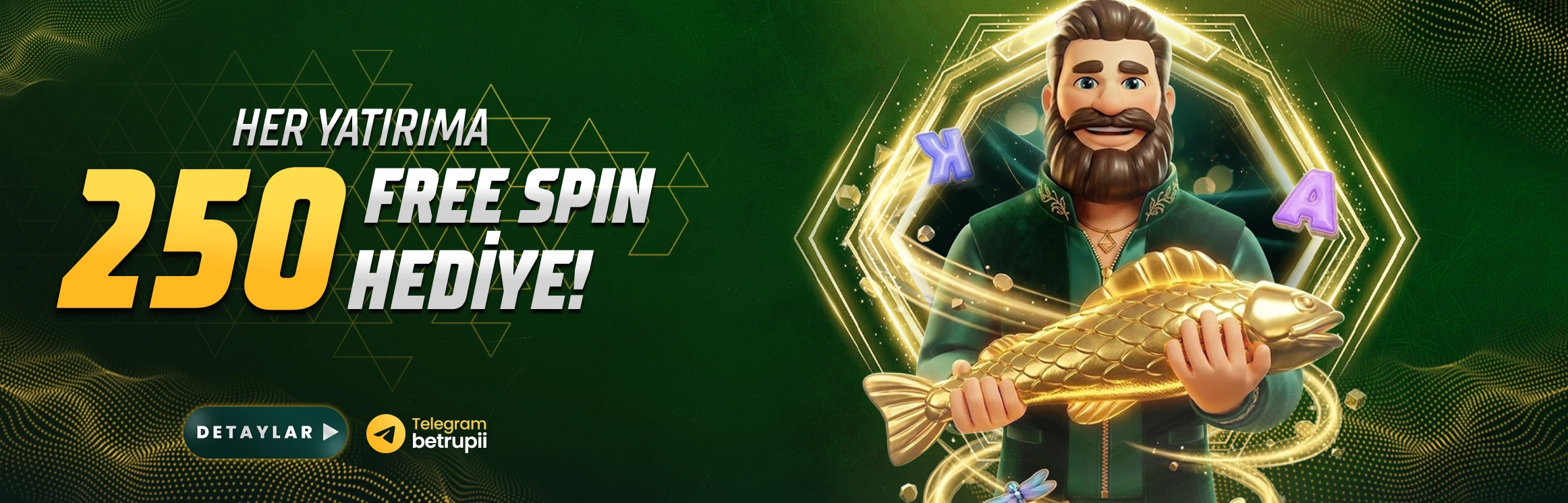 Betrupi 250 free spin görseli