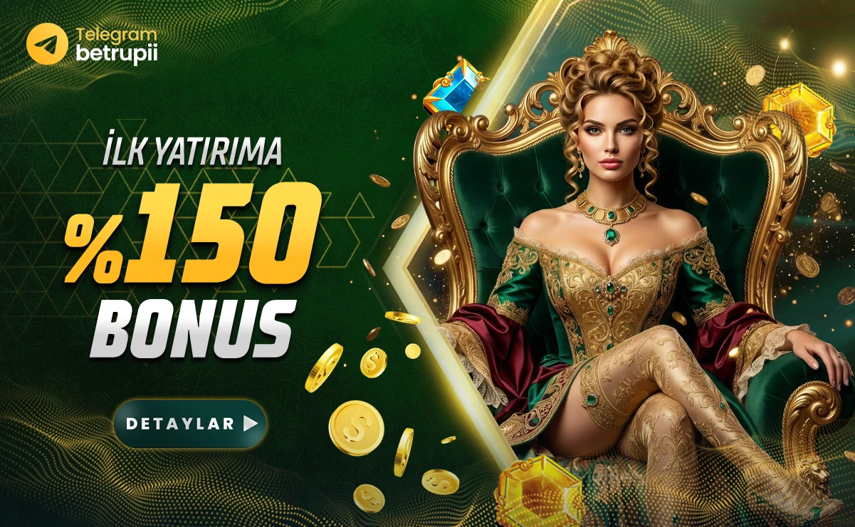 Betrupi yüzde 150 hoşgeldin bonusu görseli