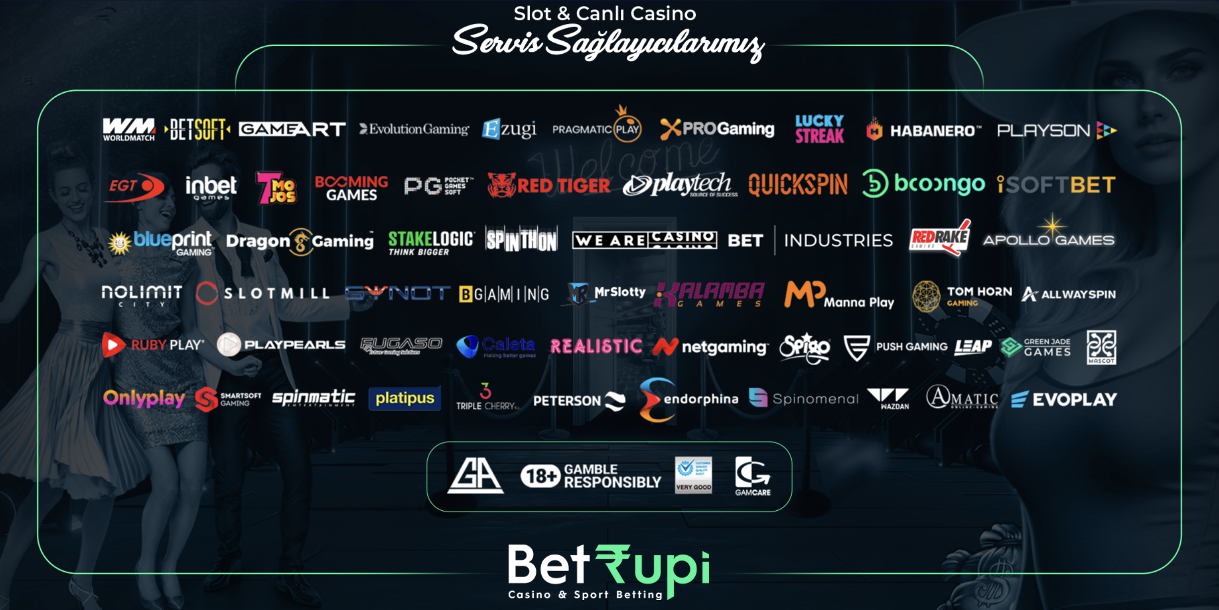 Betrupi oyun sağlayıcıları